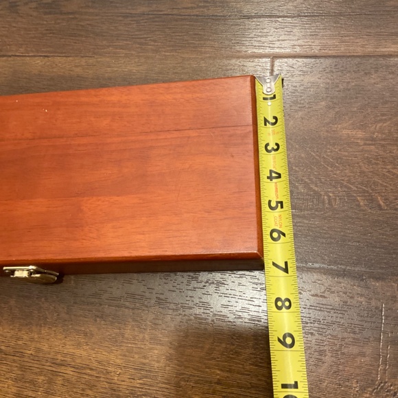 HOPPE’S GUN CLEANING KIT WOODEN STORAGE BOX CHEST - Picture 5 of 9